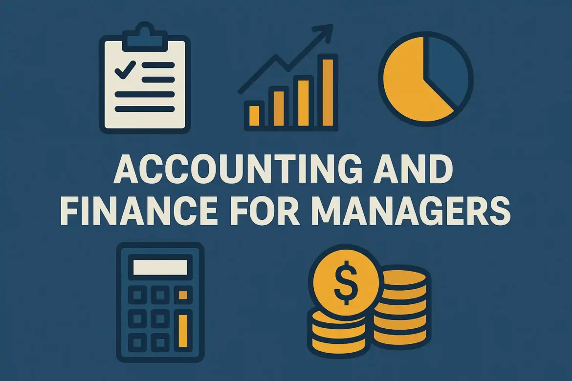 Accounting and Finance for Managers