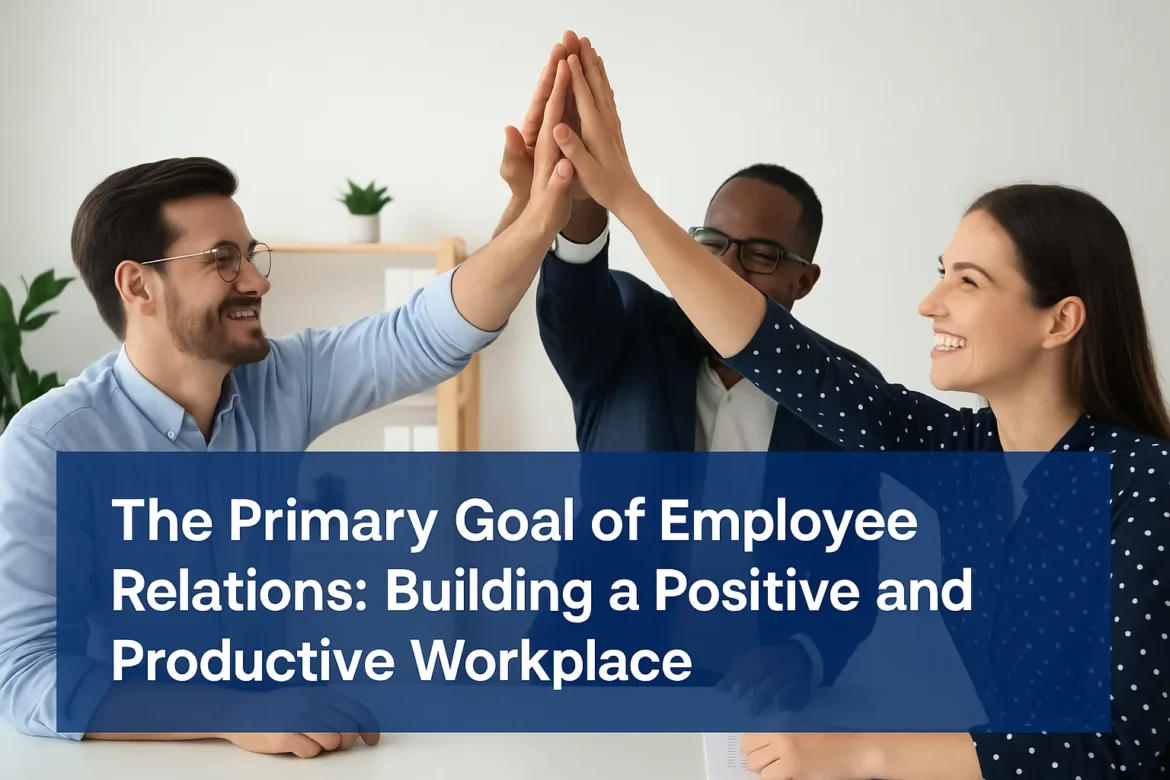 Primary Goal of Employee Relations