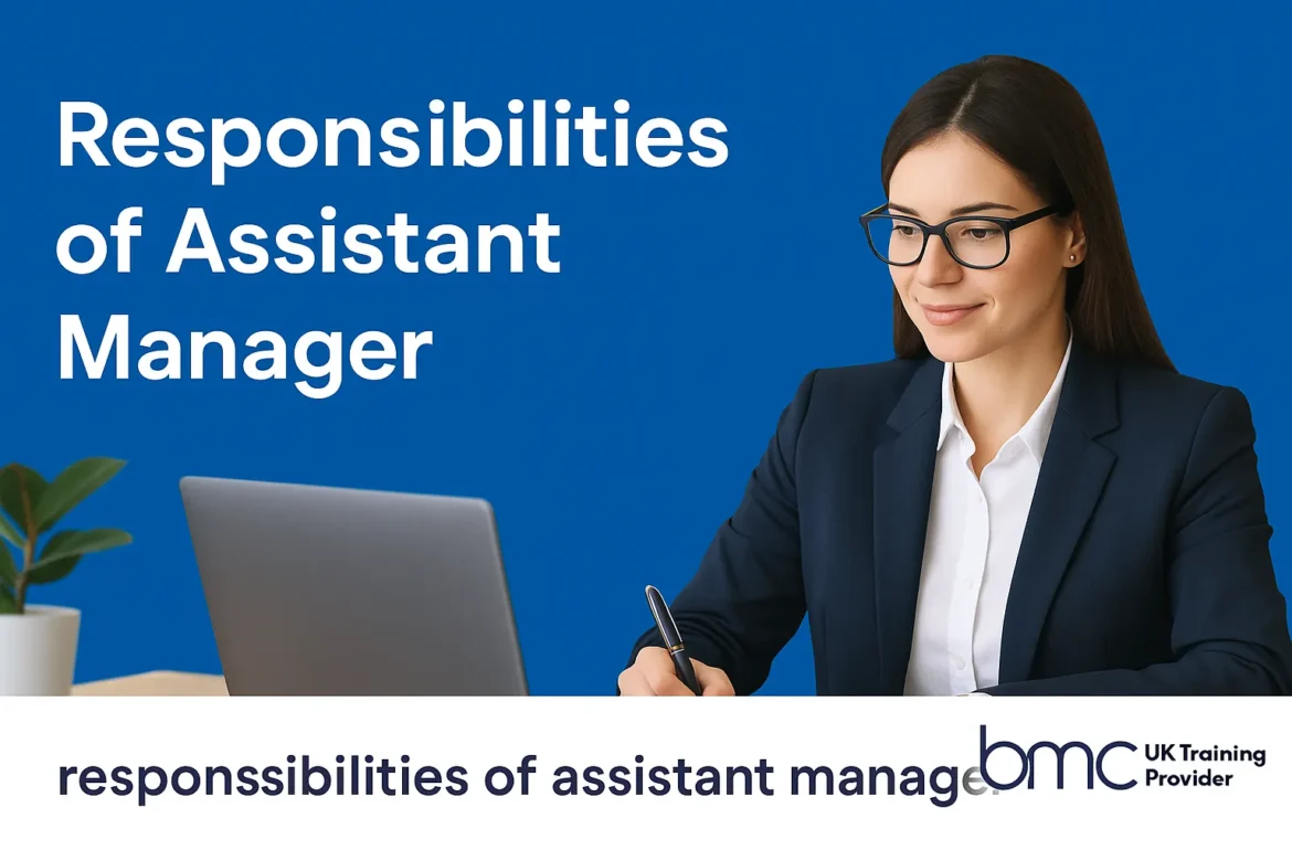 responsibilities of assistant manager (2) responsibilities of assistant manager