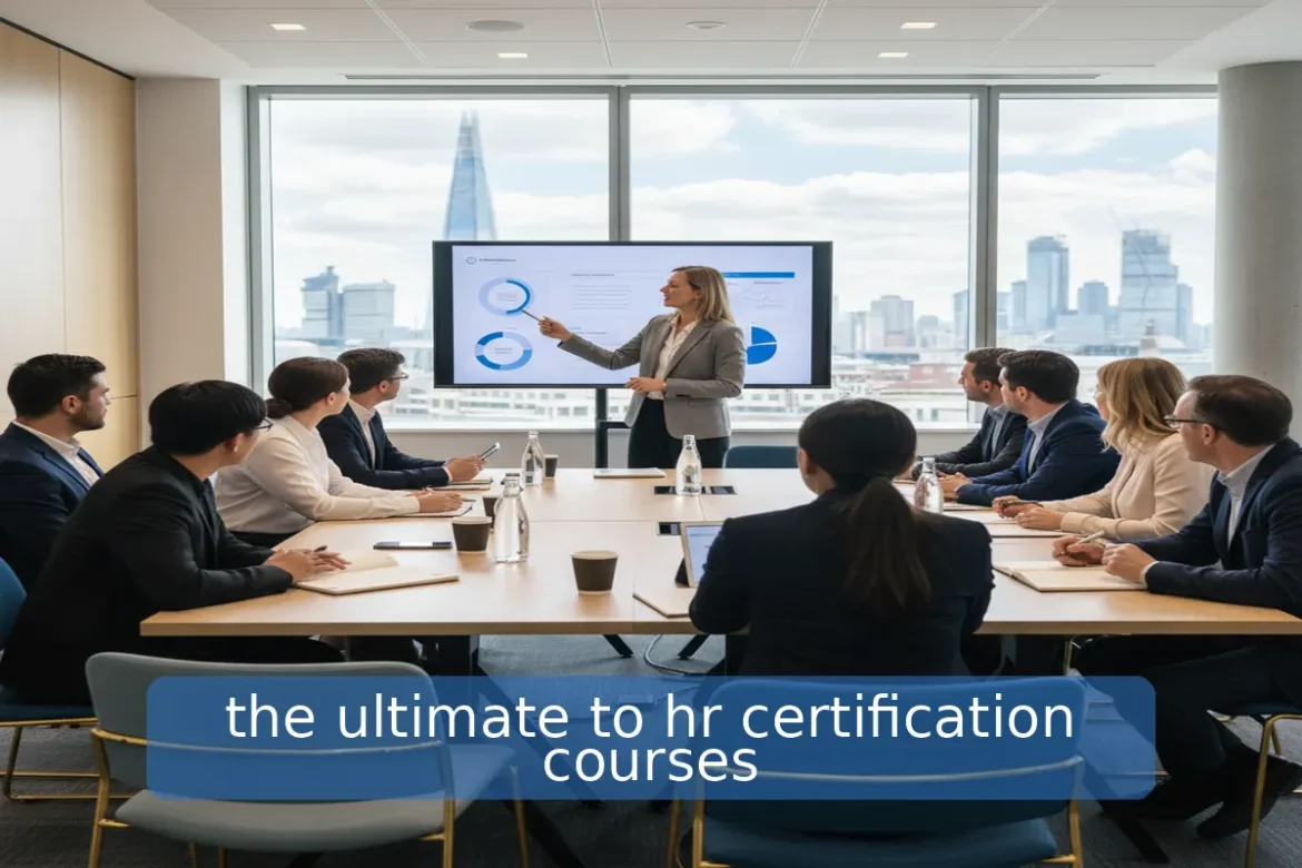 hr certification courses for beginners