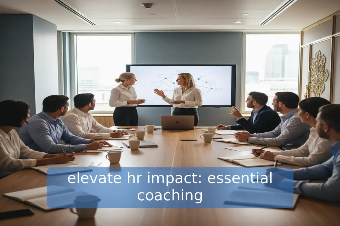 coaching for hr professionals