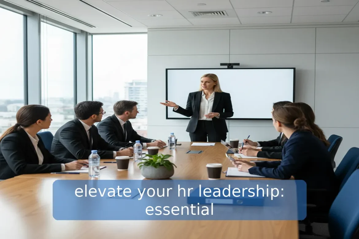 hr executive training