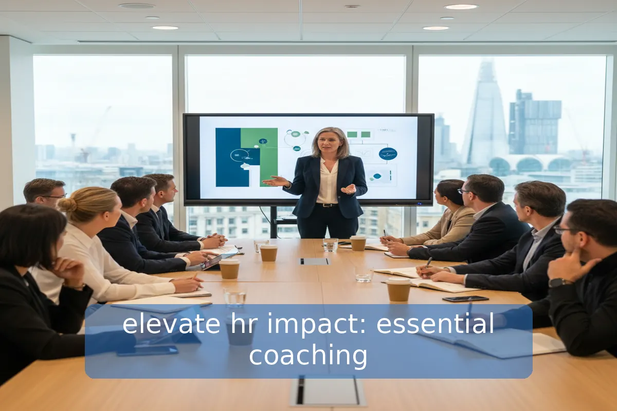 coaching for hr professionals