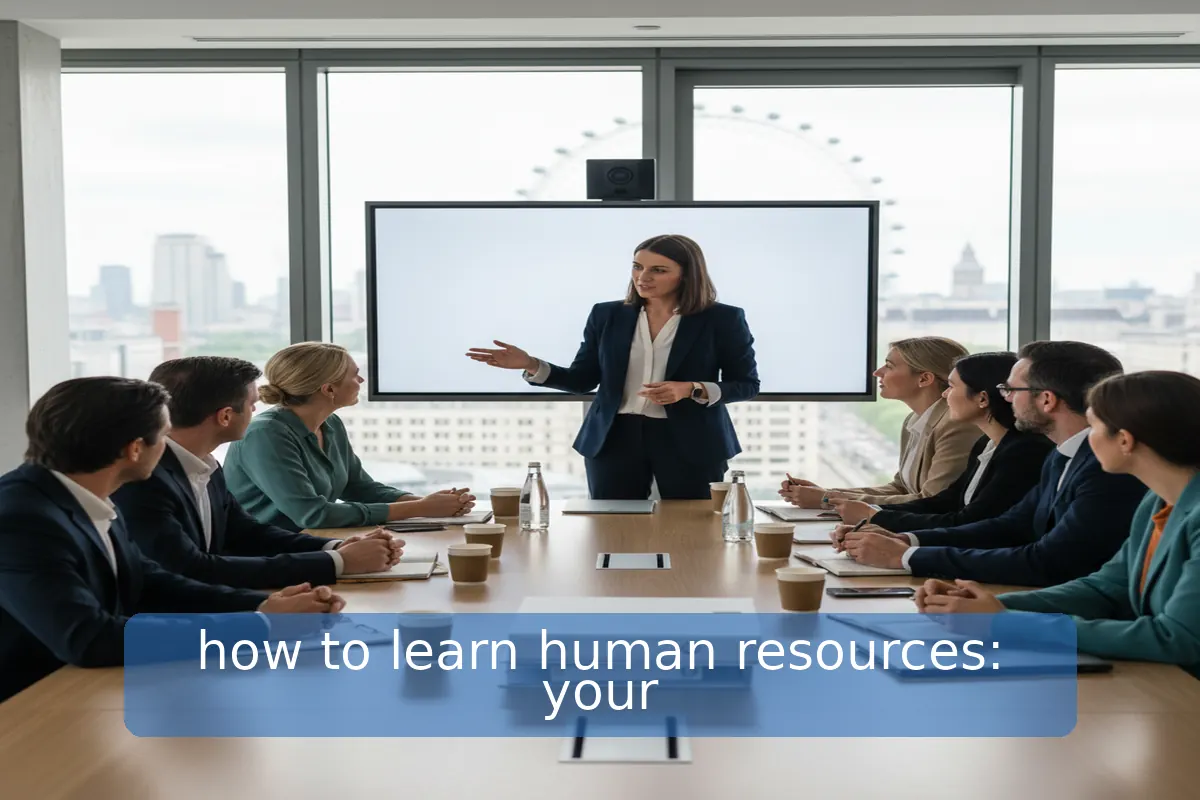 how to learn human resources