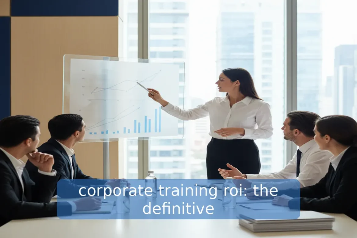 corporate training roi