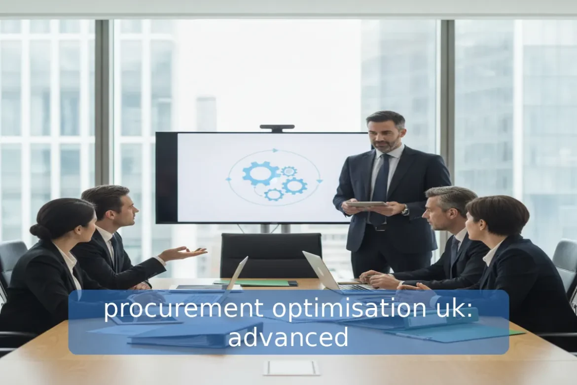 procurement optimisation uk