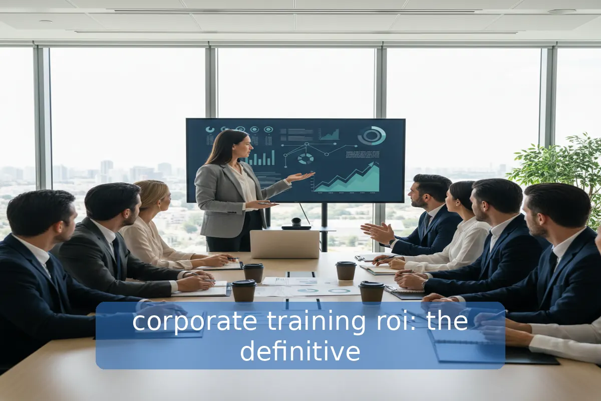 corporate training roi