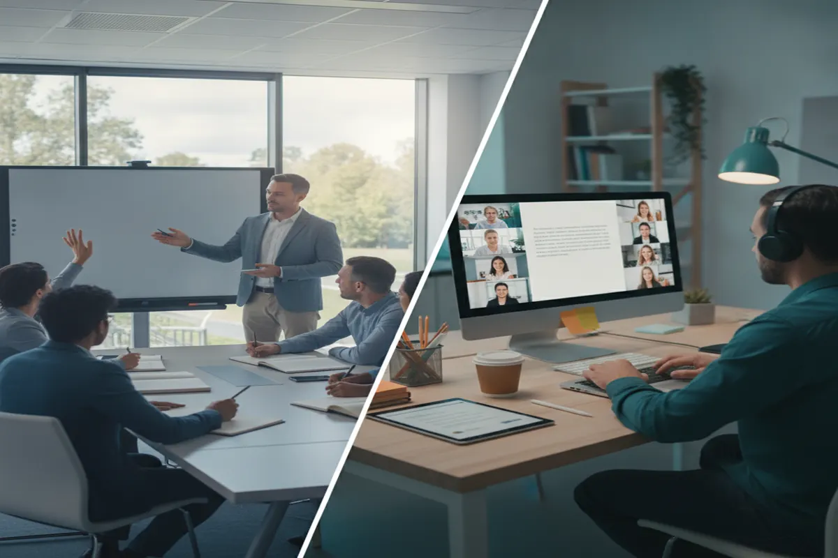 management and leadership certification online vs classroom