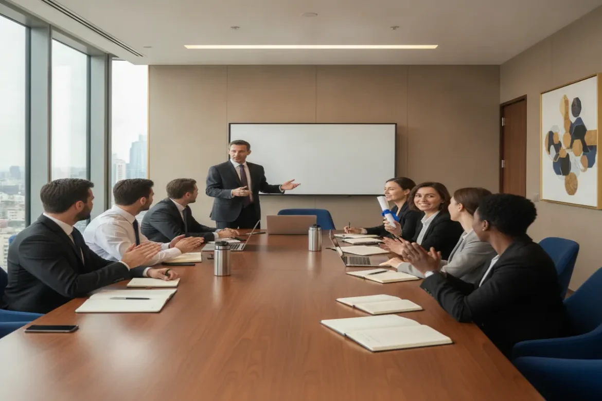 management and leadership training with certificate