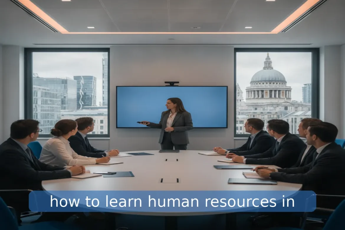 how to learn human resources