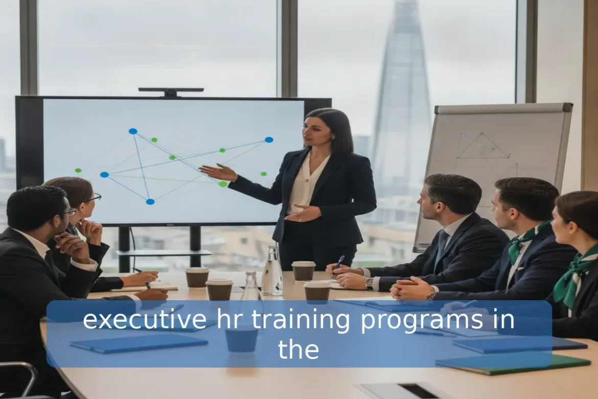 executive hr training programs