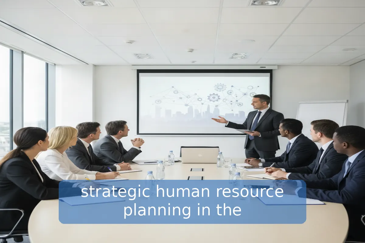 strategic human resource planning