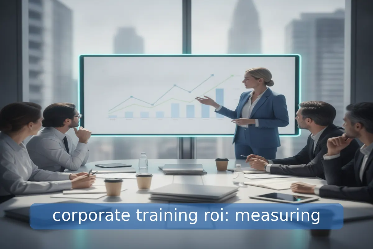 corporate training roi