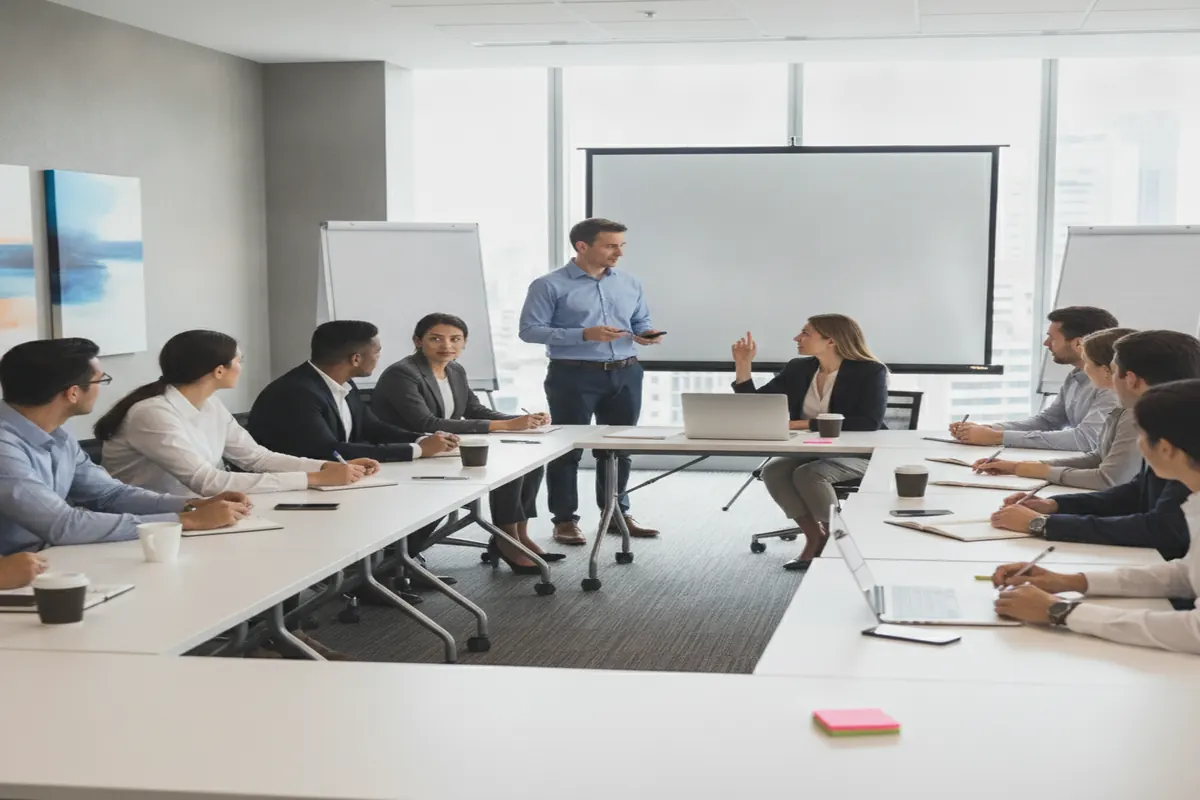 management and leadership workshop for teams