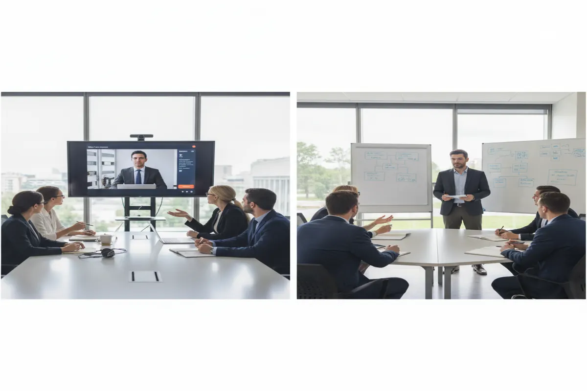 online vs classroom leadership training