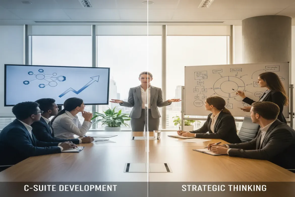 C-suite development vs strategic thinking