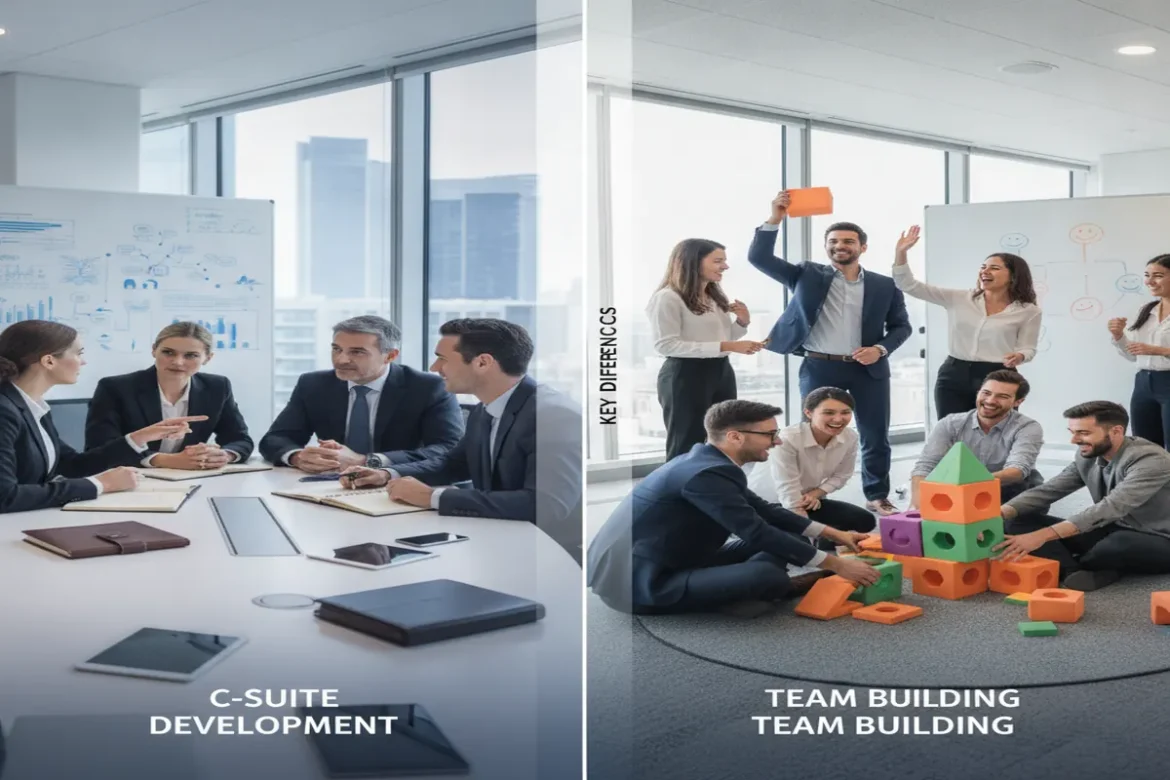 C-suite development vs team building