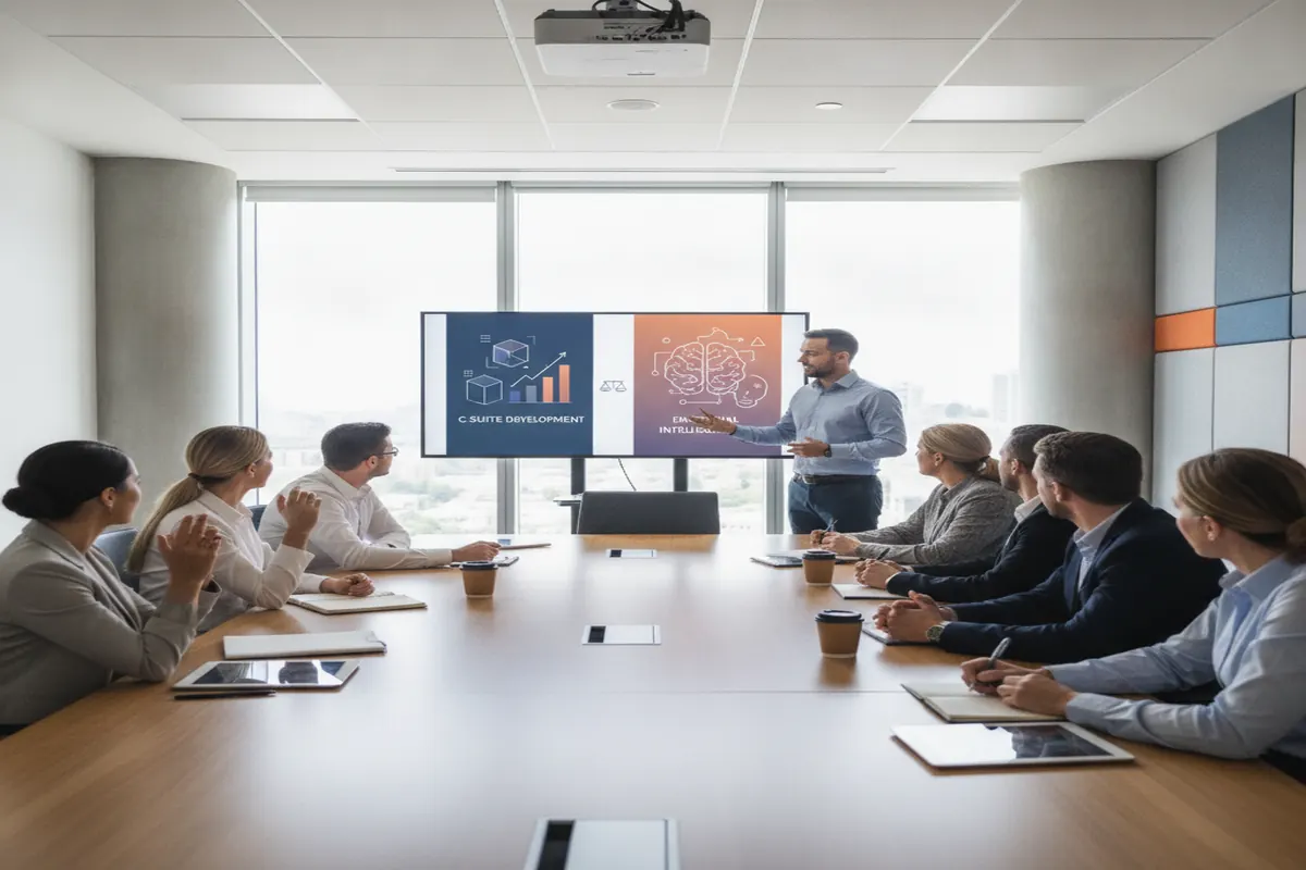 C-suite development vs emotional intelligence