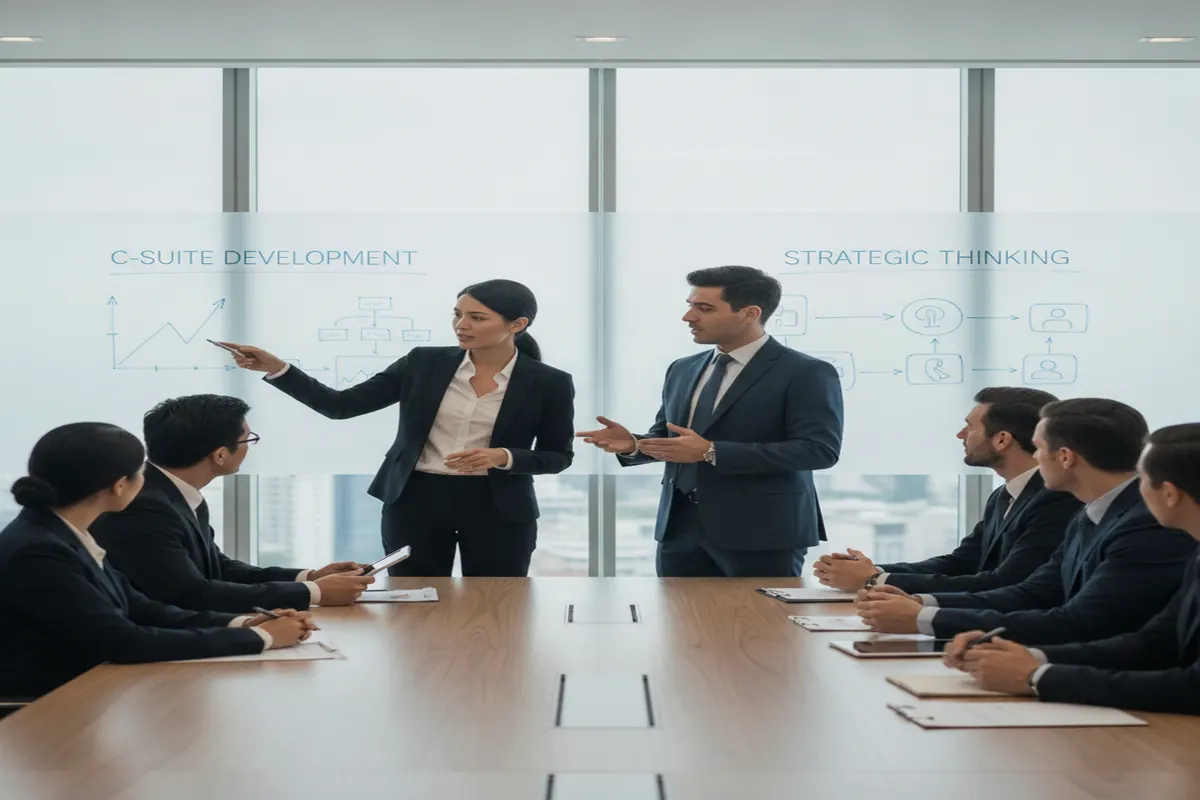 C-suite development vs strategic thinking