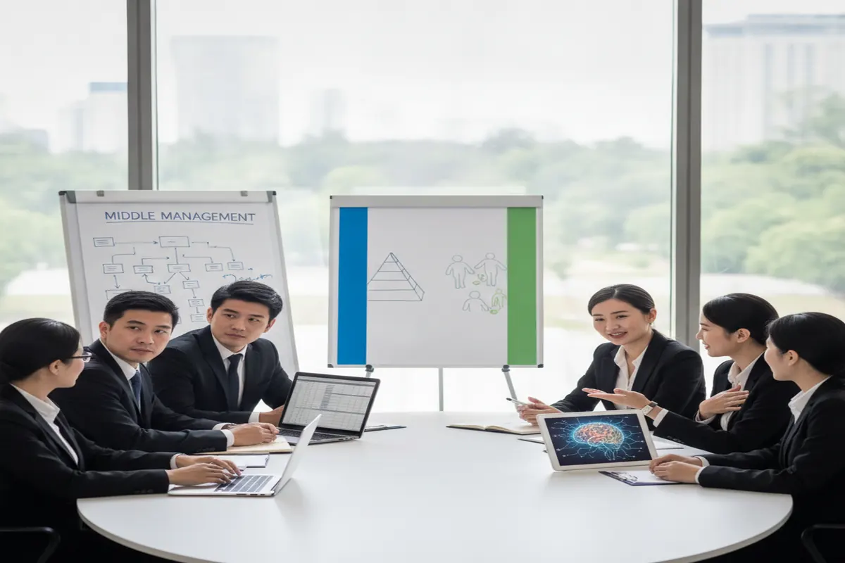middle management vs emotional intelligence