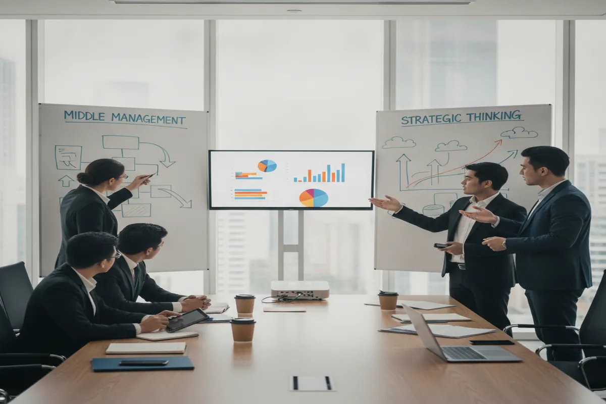 middle management vs strategic thinking