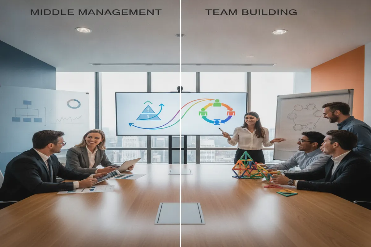middle management vs team building
